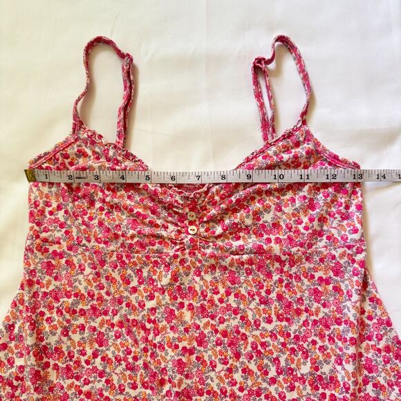 Vintage Victoria's Secret Angels Pink Sleep Lingerie Set Floral Print Size S & M - Picture 9 of 9